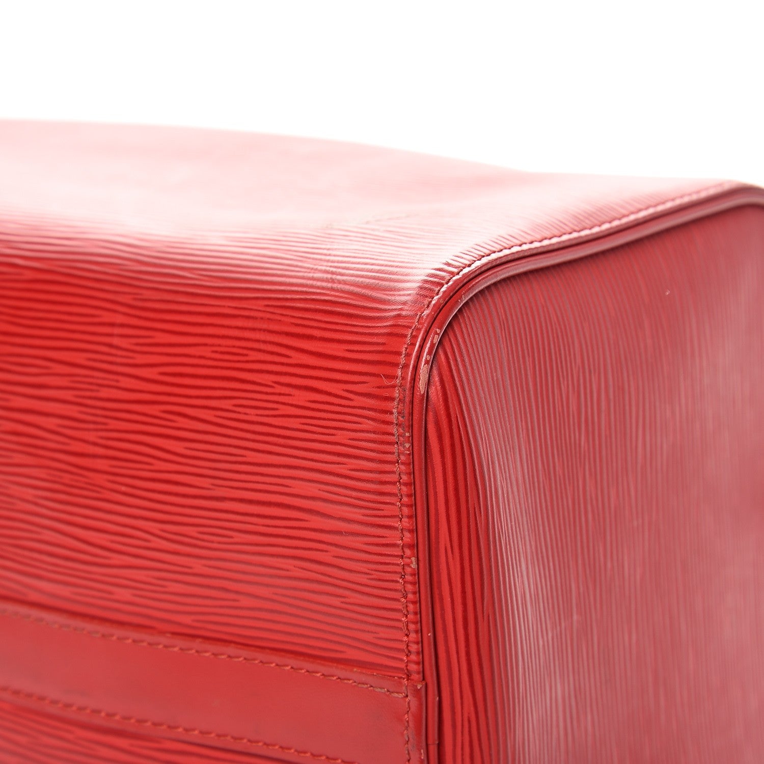 Louis Vuitton Epi Speedy 30 Castillan Red 10 of 13