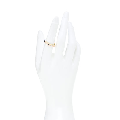 Cartier 18K Pink White Yellow Gold 3.5mm Vendome Louis Cartier Wedding Band Ring 55 7.25 2 of 4