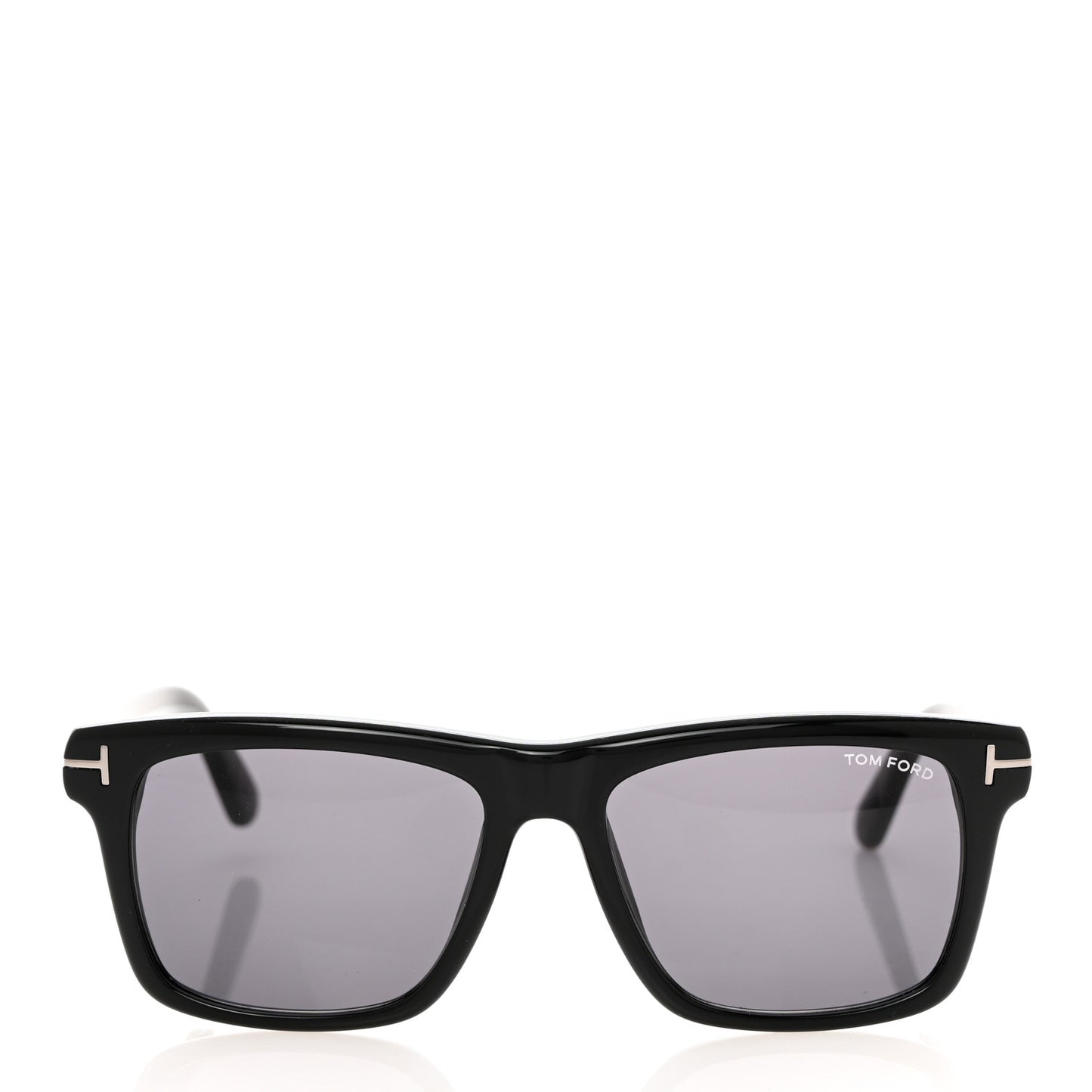 Acetate Buckley-02 Square Sunglasses TF906-N Black