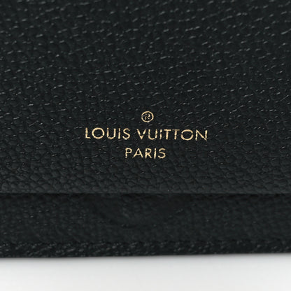 Louis Vuitton Empreinte Vavin Chain Wallet Black 6 of 9