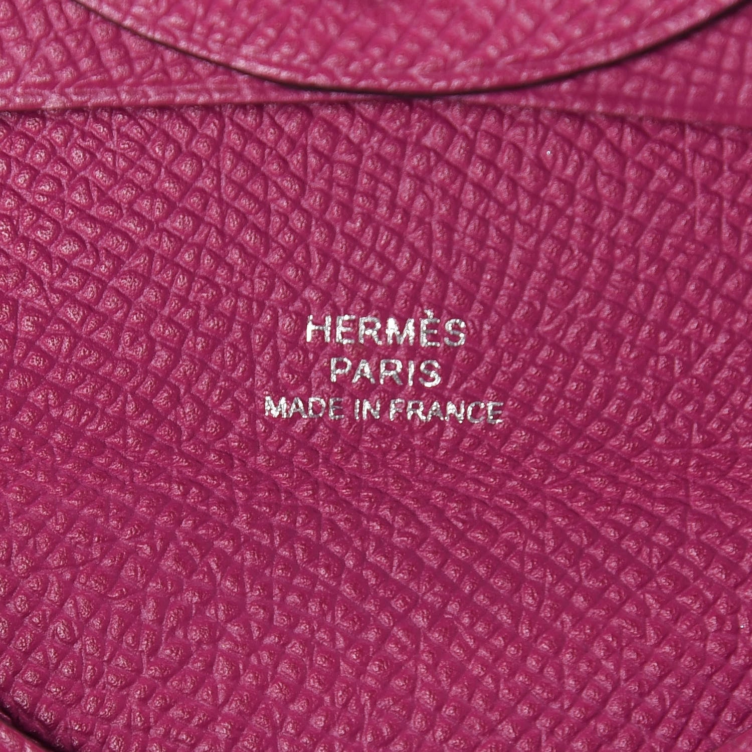 Hermes Epsom Bastia Coin Purse Rose Pourpre 6 of 7