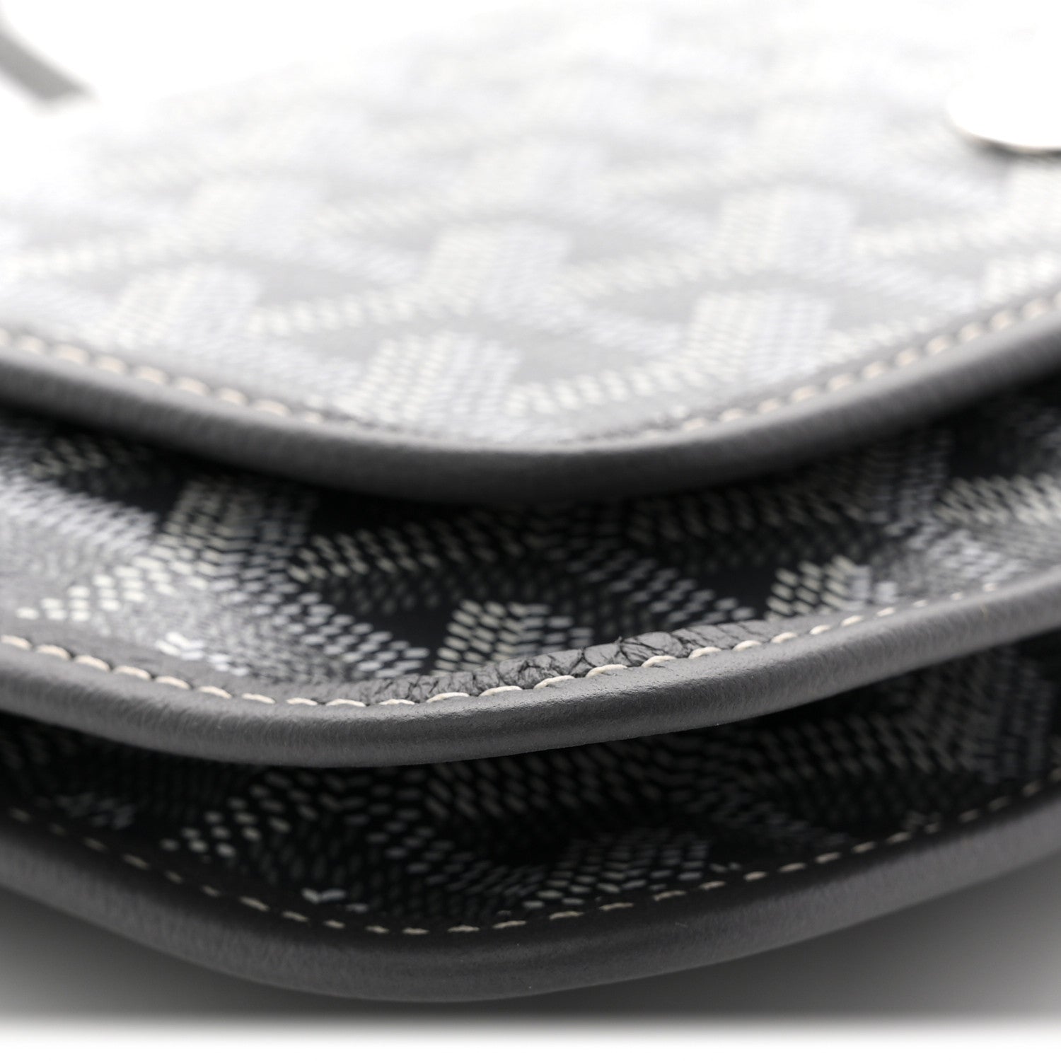 Goyard Goyardine Plumet Wallet Clutch Grey 9 of 11