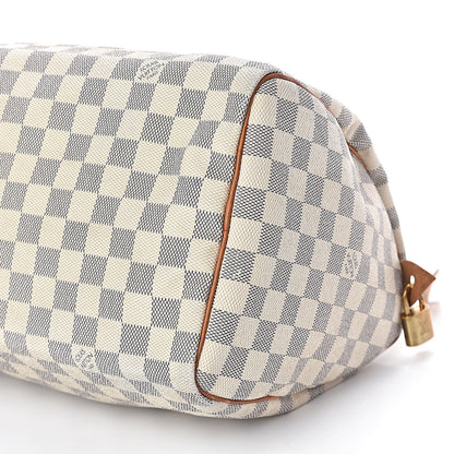 Louis Vuitton Damier Azur Speedy 30 14 of 16