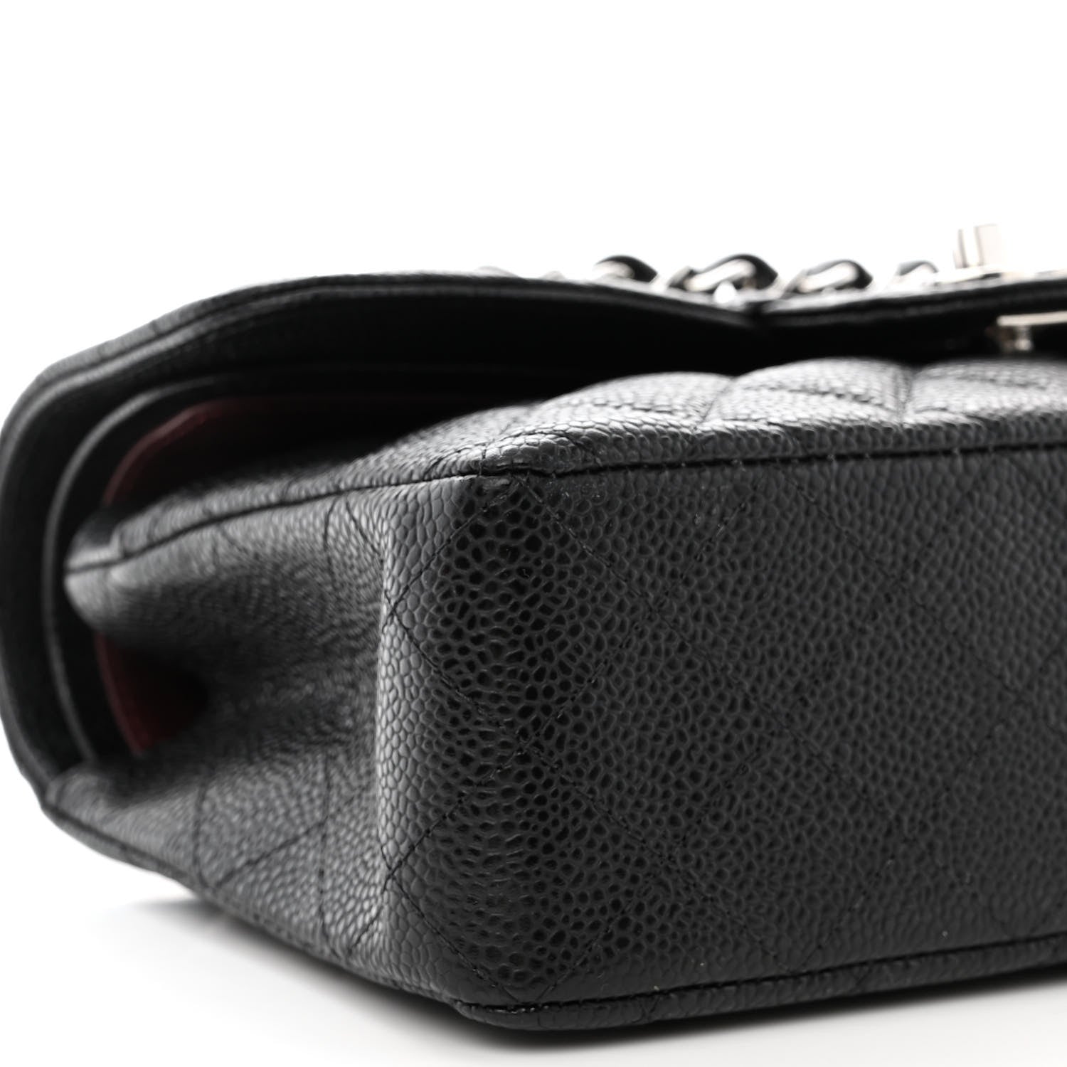 Chanel Caviar Quilted Small Double Flap Black 9 of 10