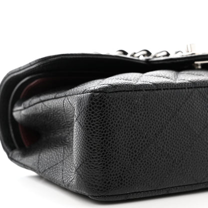 Chanel Caviar Quilted Small Double Flap Black 9 of 10