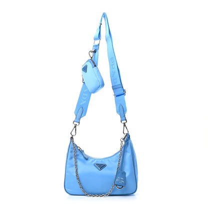 Prada Nylon Re-Edition 2005 Shoulder Bag Pervinca 1 of 9