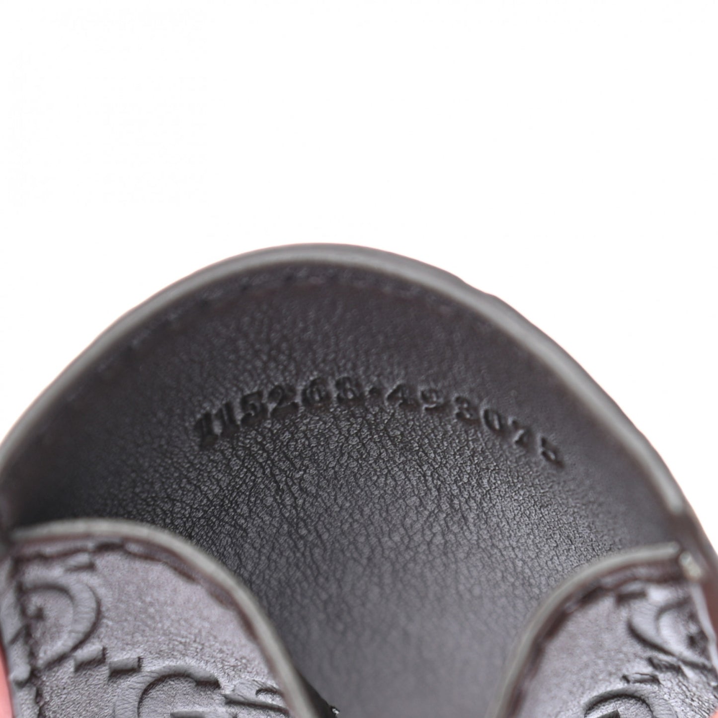 Guccissima Money Clip Chocolate