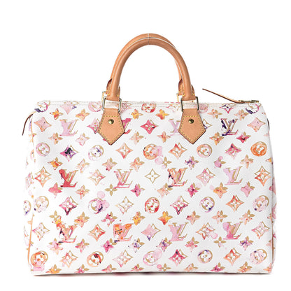 Louis Vuitton Watercolor Aquarelle Speedy 35 White 1 of 8