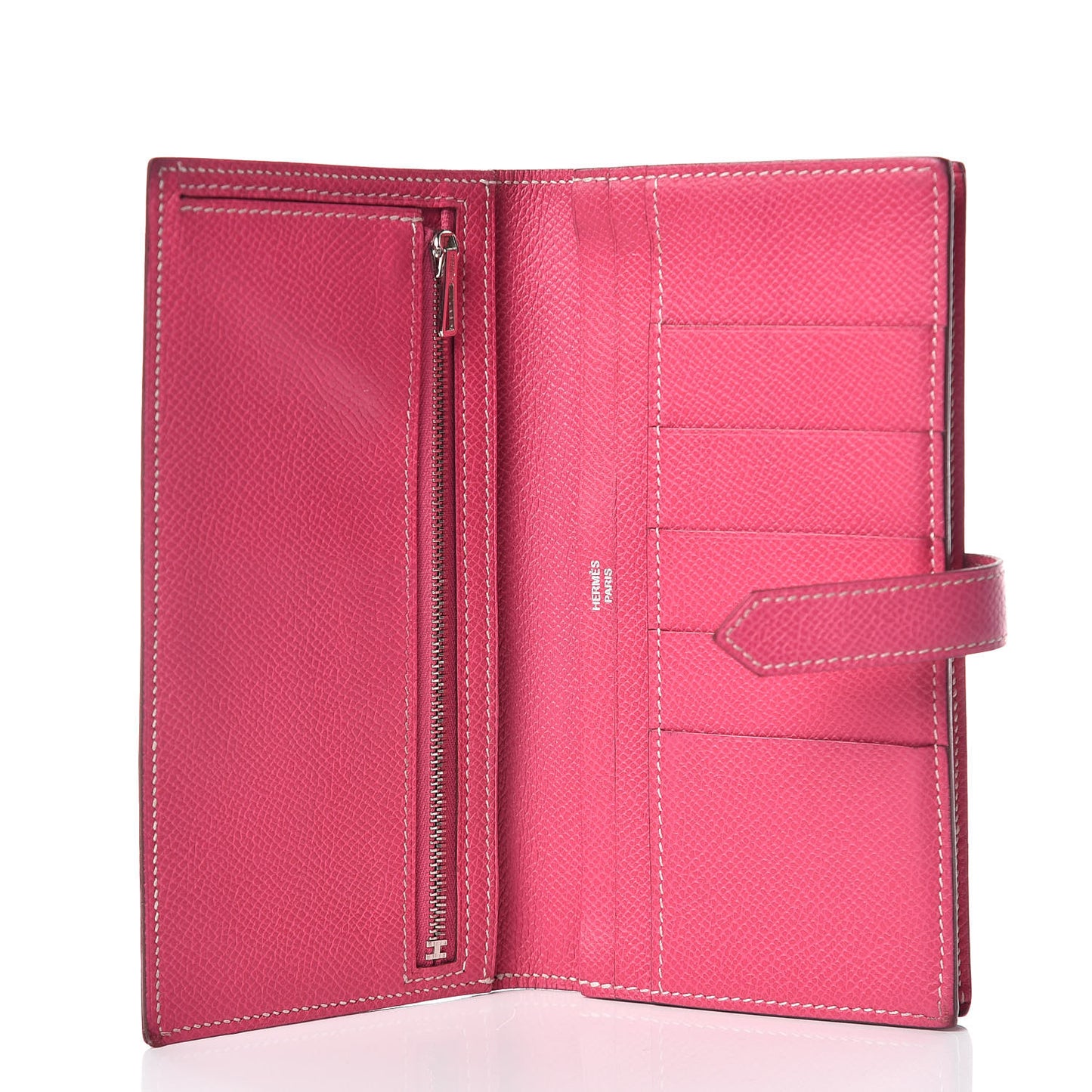 Epsom Bi-Color Bearn Wallet Tosca Rose Tyrien