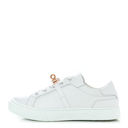 Hermes Calfskin Day Sneakers 35.5 White 1 of 10