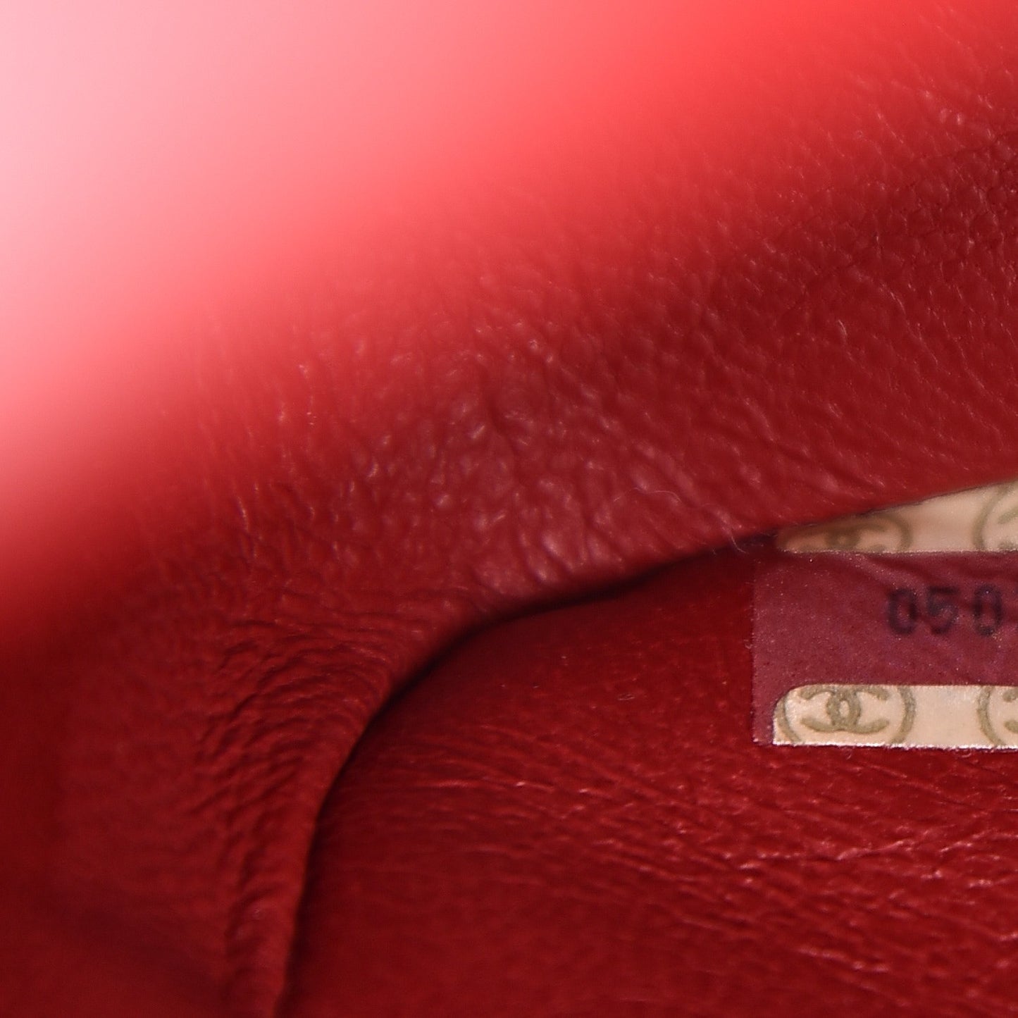 Lambskin Quilted Medium Single Flap Red