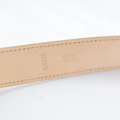 Louis Vuitton Monogram Multicolor Mini 25mm Belt 90 36 White 3 of 7