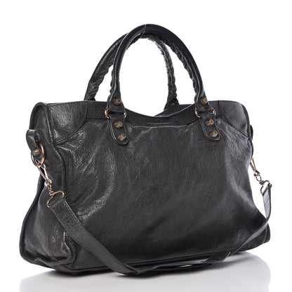 Balenciaga Agneau Giant 12 Rose Gold Hardware City Anthracite 3 of 20