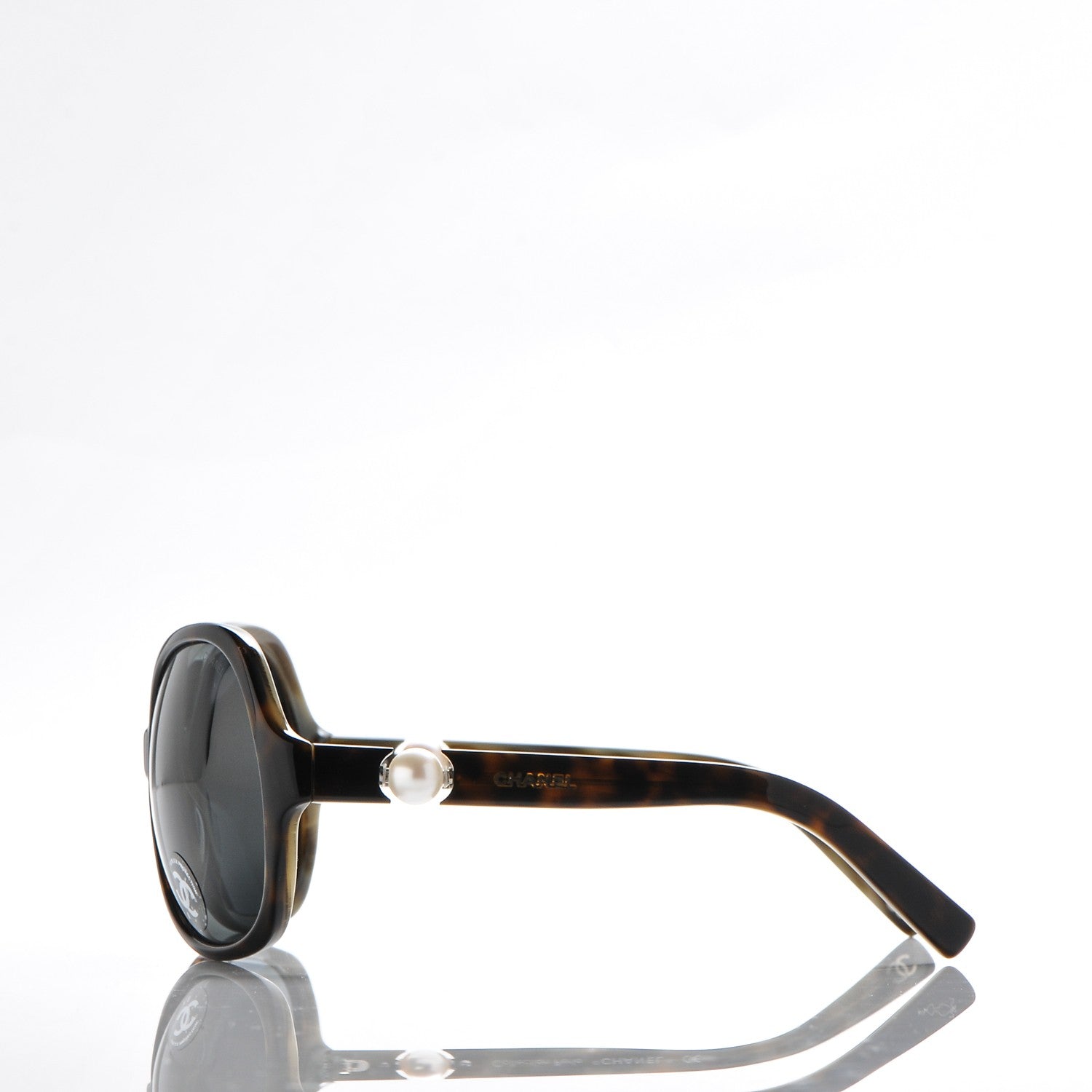 Chanel Pearl Sunglasses 5141-H Tortoise 2 of 8
