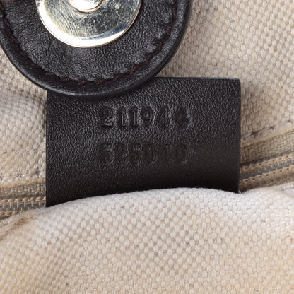 Gucci Monogram Medium Sukey Tote Dark Brown 7 of 18