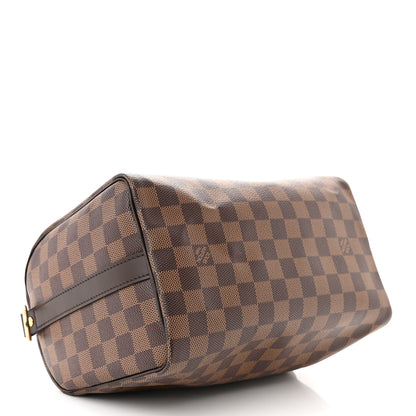 Louis Vuitton Damier Ebene Speedy Bandouliere 25 4 of 10