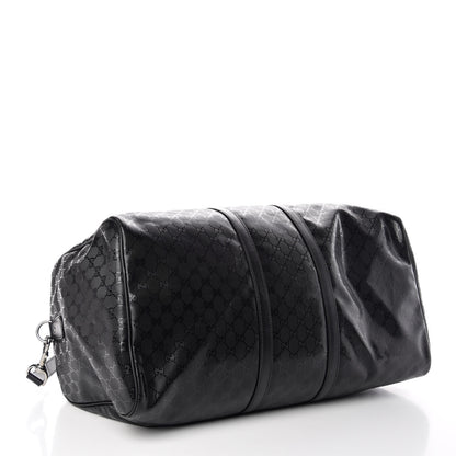 Gucci Imprime Monogram Large Carry On Duffle Black 4 of 9