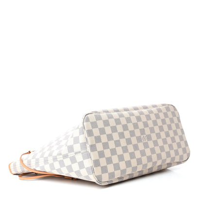 Louis Vuitton Damier Azur Neo Neverfull MM Rose Ballerine 4 of 12