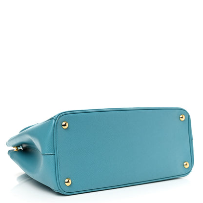 Prada Saffiano Lux Parabole Tote Turchese 4 of 10