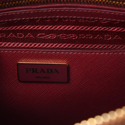 Prada Saffiano Lux Large Promenade Tote Cherry 6 of 13