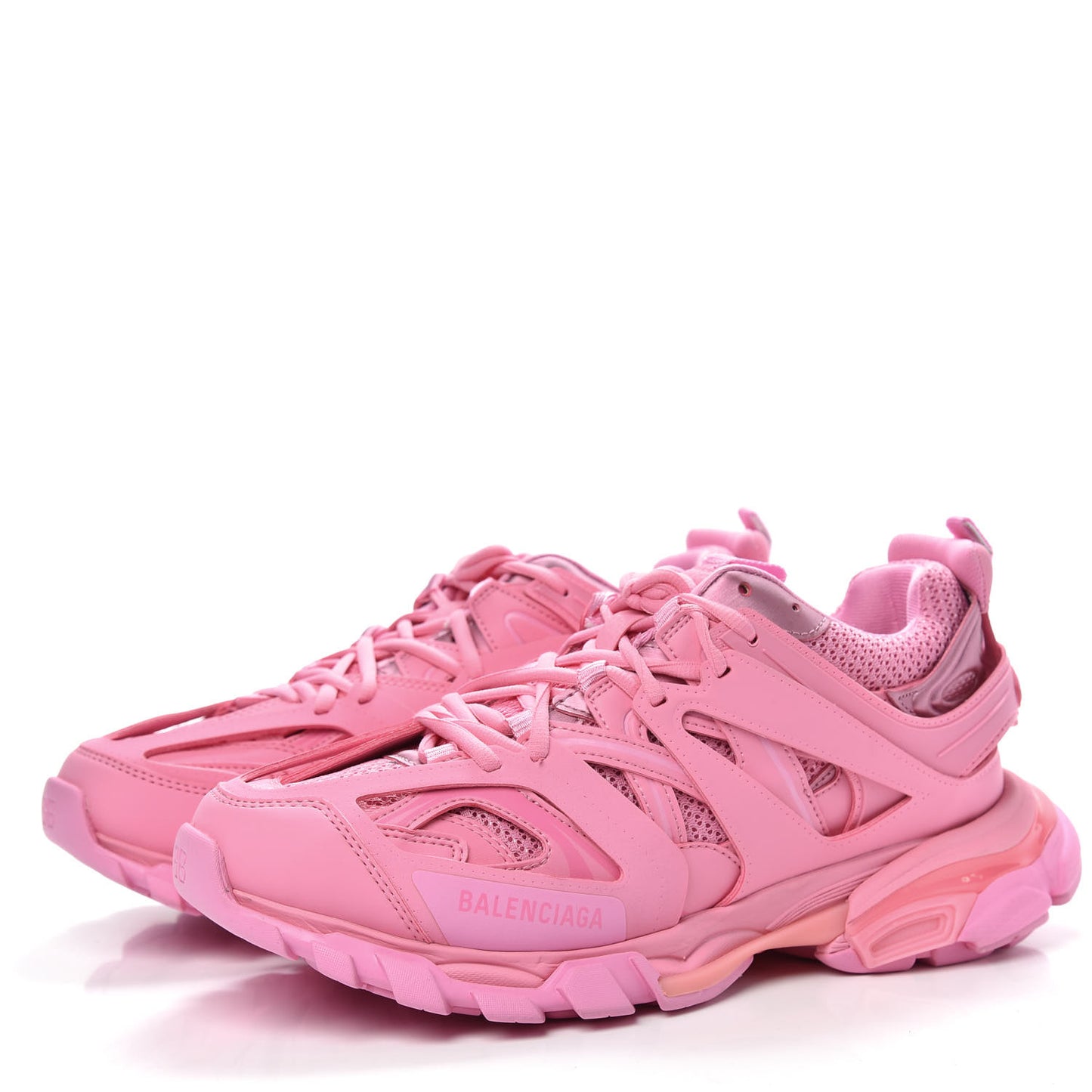 Mesh Nylon Womens Track Sneakers 42 Pink