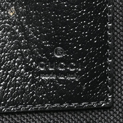 Gucci GG Supreme Monogram Psychedelic Zip Wristlet Pouch Black Multicolor 6 of 8