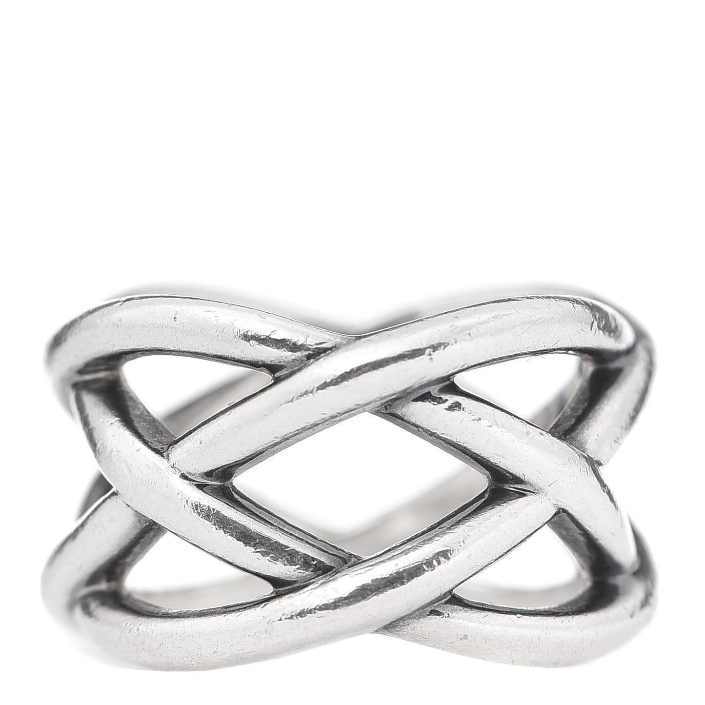 Sterling Silver Celtic Knot Ring 50 5.5