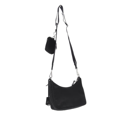 Prada Nylon Re-Edition 2005 Shoulder Bag Black 3 of 12
