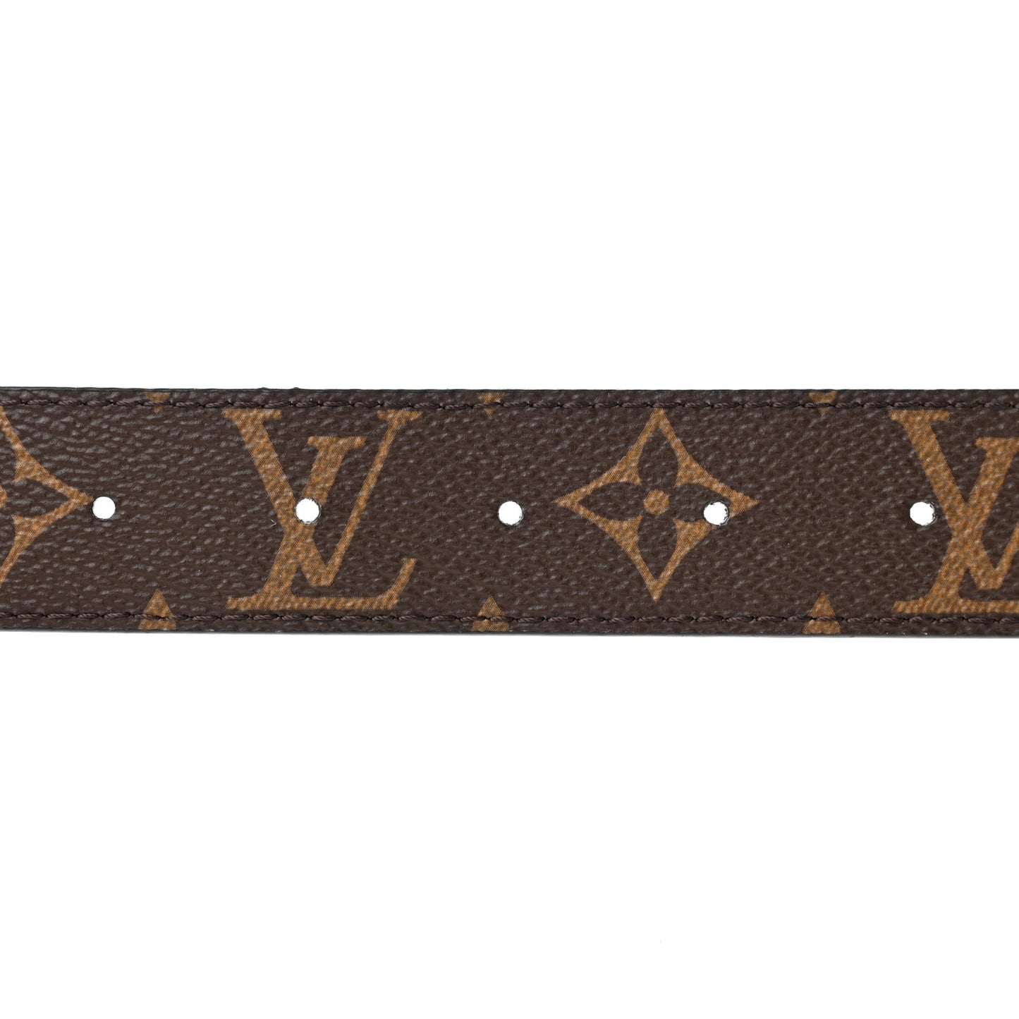 Calfskin Monogram 30mm LV Initiales Reversible Belt 95 38 Black