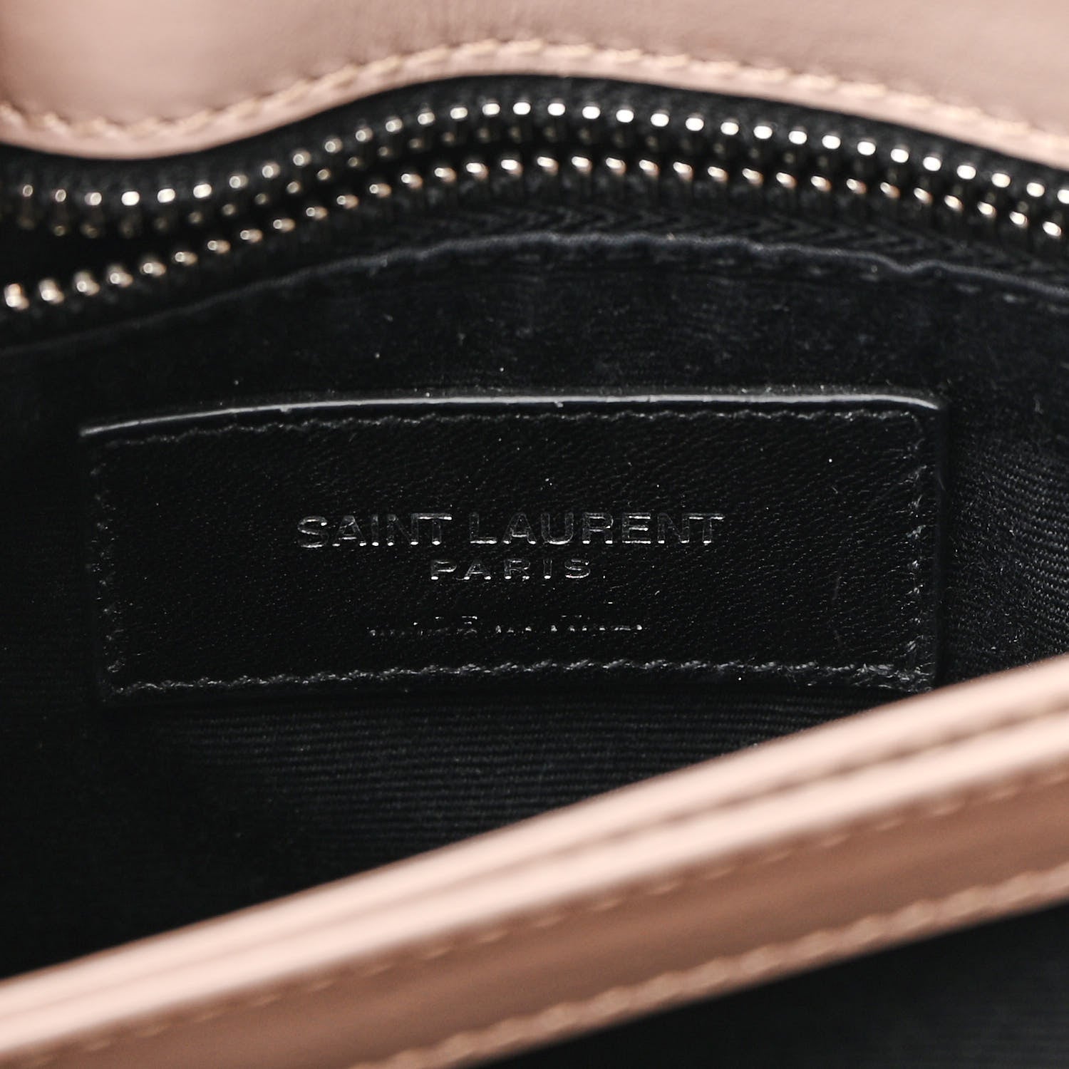 Saint Laurent Calfskin Y Quilted Monogram Toy Loulou Crossbody Bag Nude Powder 5 of 7