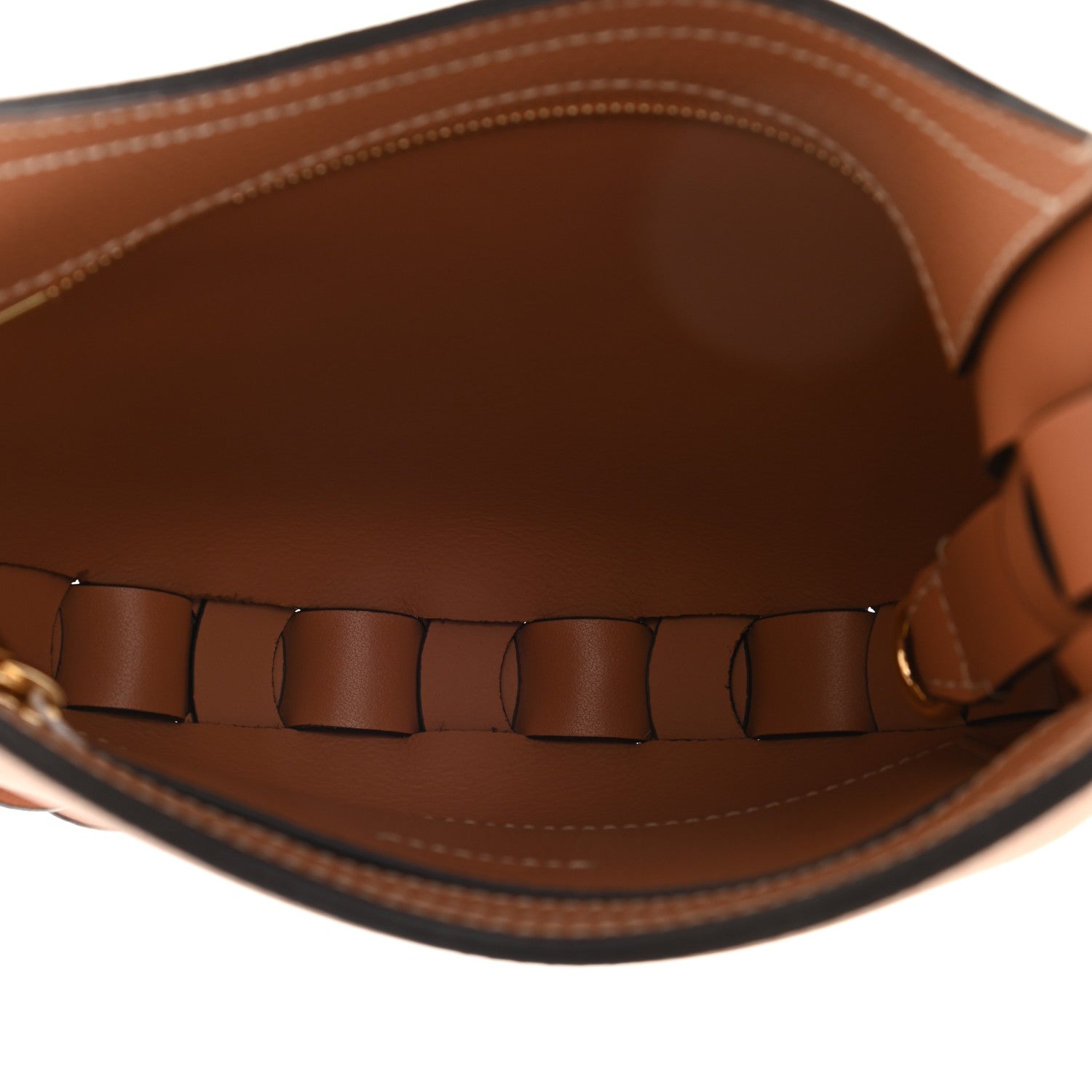 Chloe Small Grain Smooth Calfskin Small Darryl Hobo Muted Brown 5 of 12