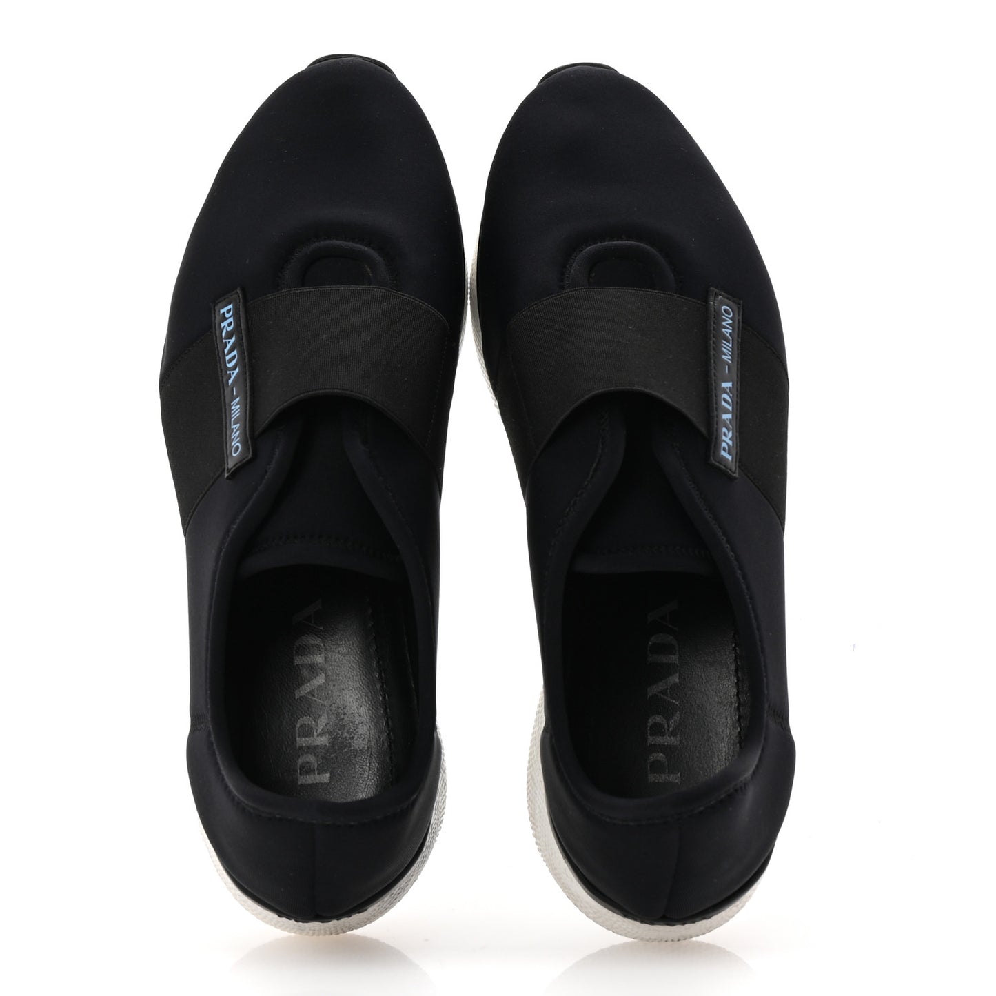 Neoprene Slip On Sneakers 39 Black