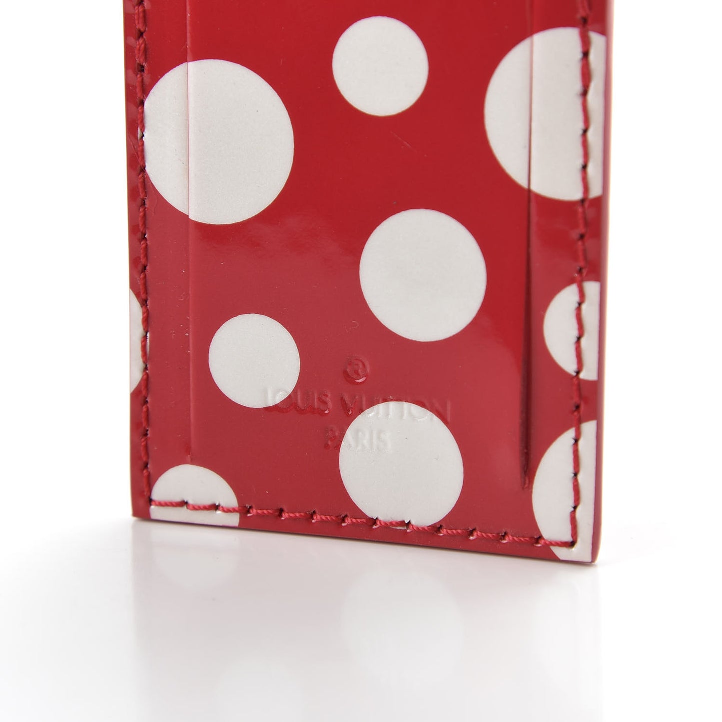Kusama Infinity Dots Luggage Tag Red