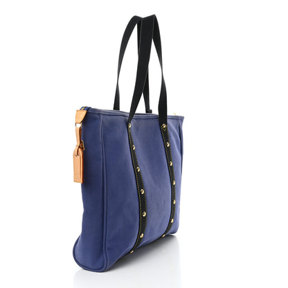 Louis Vuitton Toile Antigua Cabas GM Blue 4 of 23