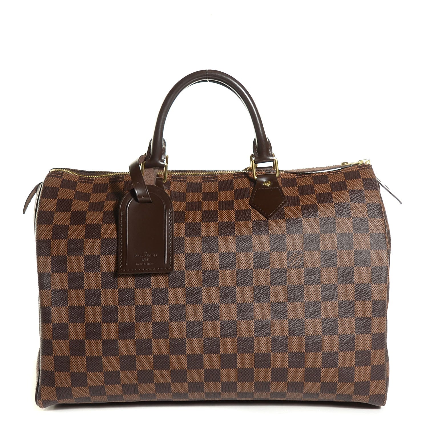 Louis Vuitton Damier Ebene Speedy 35 1 of 8