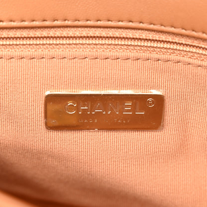 Chanel Lambskin Quilted Medium Chanel 19 Flap Brown 6 of 10