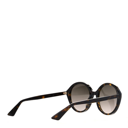 Gucci Acetate Round Sunglasses GG0023S Tortoise 4 of 7