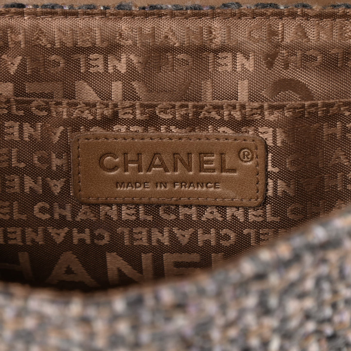 Tweed Small Fantasy Flap Grey