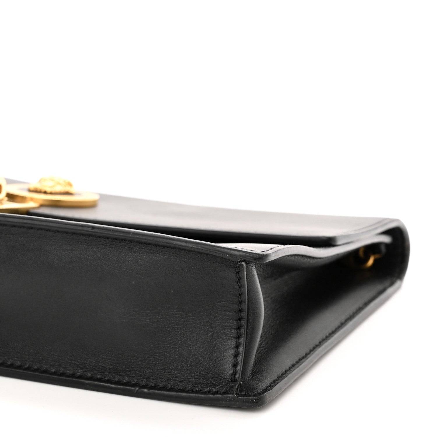 Versace Nappa Medusa Chain Clutch Black 10 of 10