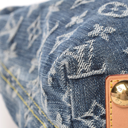 Louis Vuitton Monogram Denim Baggy PM Blue 11 of 13