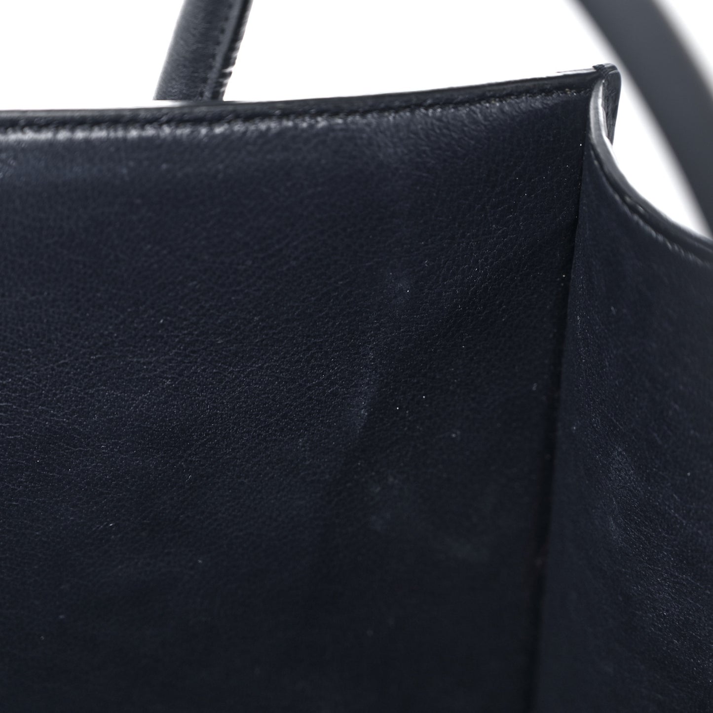 Crocodile Embossed Calfskin Medium Phantom Luggage Navy Blue