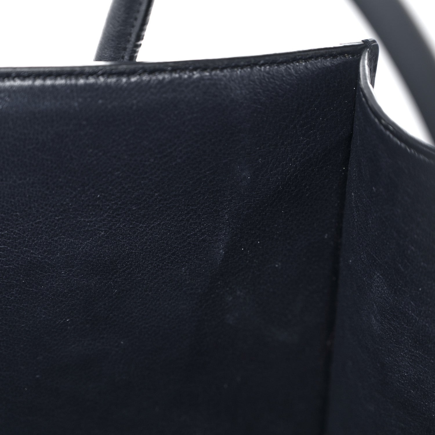 Celine Crocodile Embossed Calfskin Medium Phantom Luggage Navy Blue 13 of 25