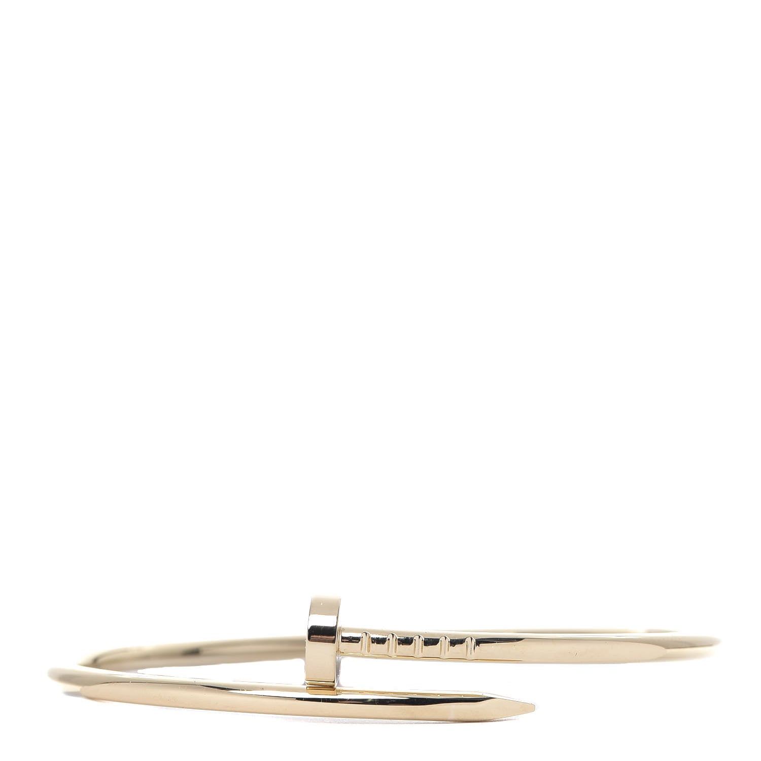 Cartier 18K Yellow Gold Small Juste Un Clou Bracelet 15 1 of 4