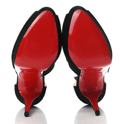Christian Louboutin Suede Marlenalta 150 Pumps 40 Black 5 of 8