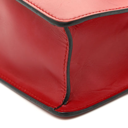 Gucci Calfskin Small Sylvie Shoulder Bag Hibiscus Red 9 of 24