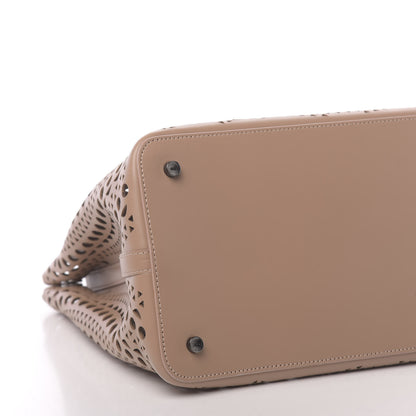 Alaia Calfskin Vienne Mina 32 Bag Caramel 9 of 10