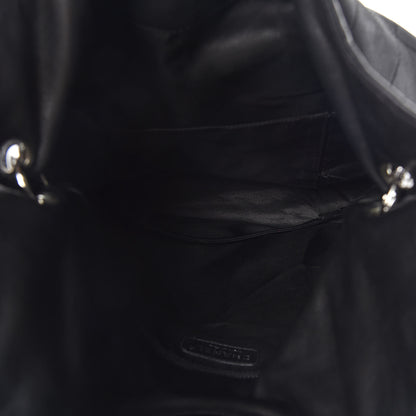 Chanel Lambskin Quilted New Lock Flap Black 7 of 10