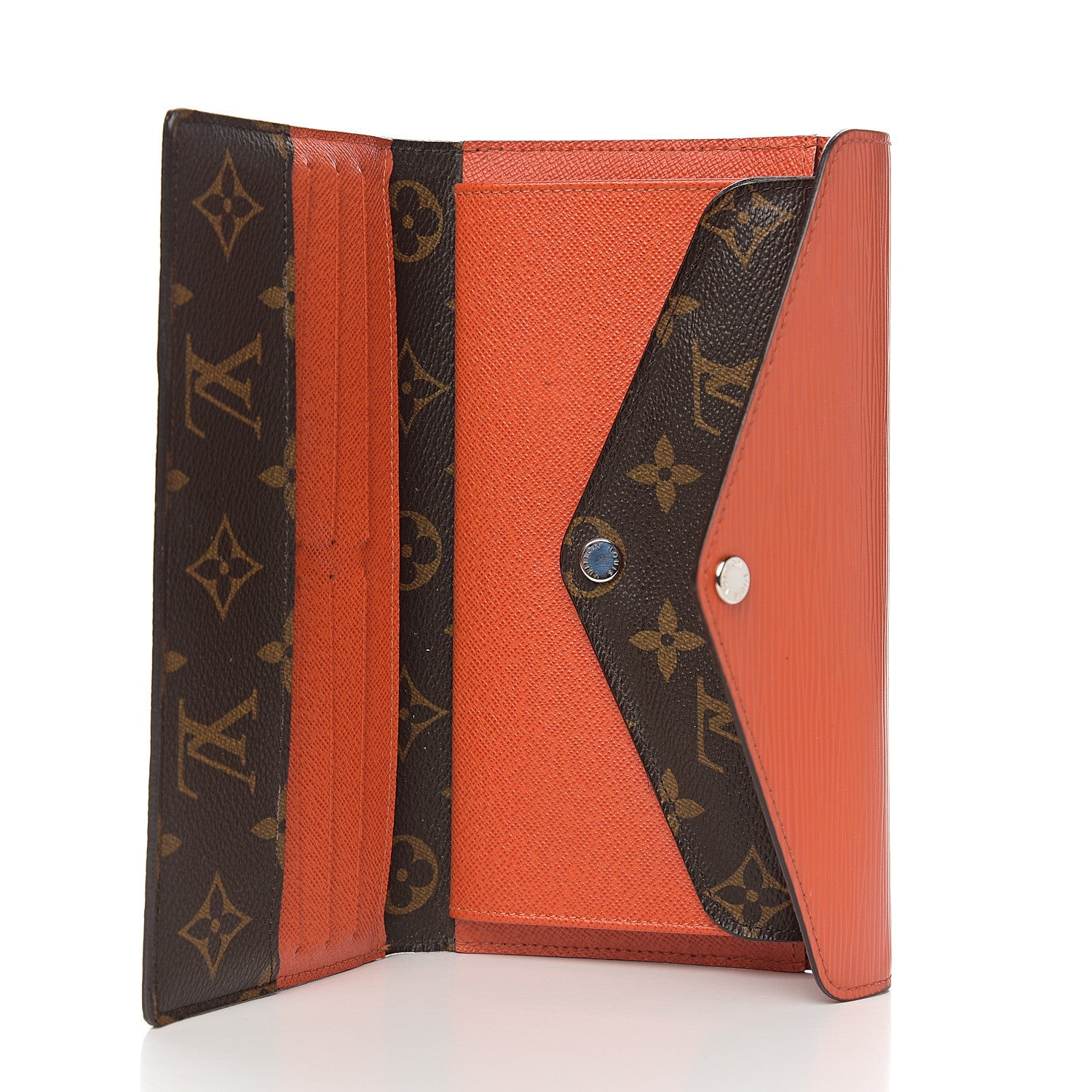 Louis Vuitton Monogram Epi Marie-Lou Long Wallet Piment 4 of 8