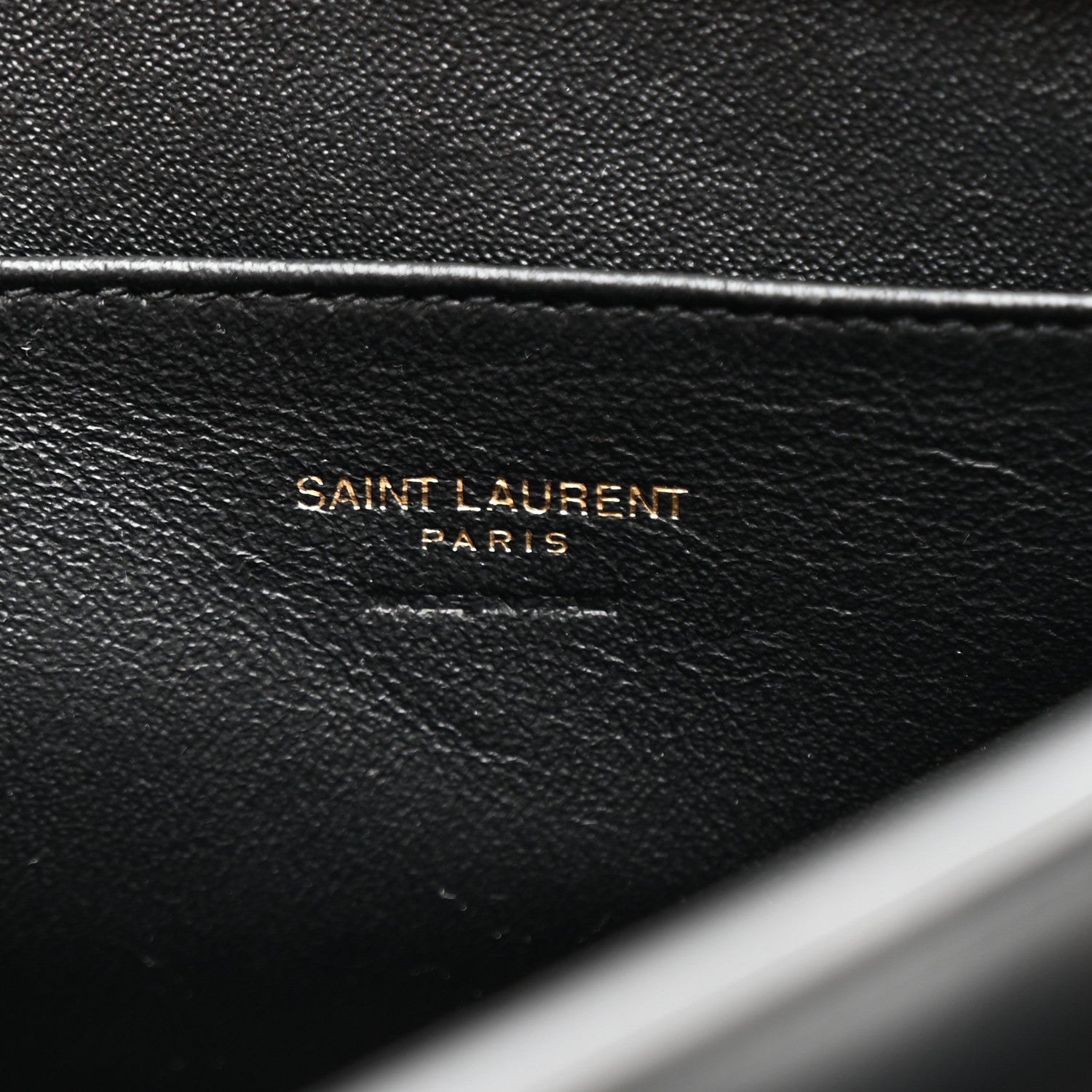 Saint Laurent Calfskin Monogram Baby Cabas Black 6 of 18