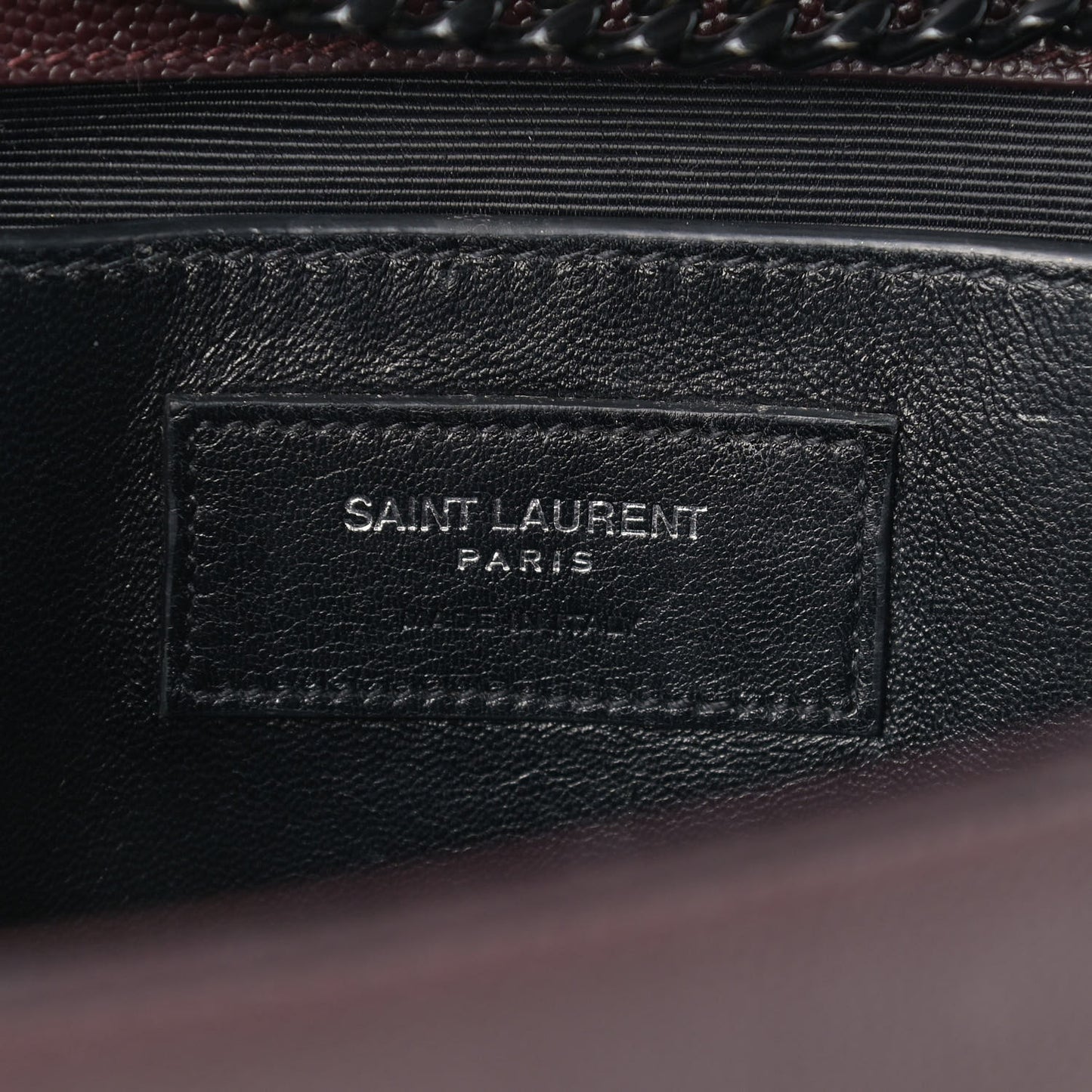 Grain De Poudre Large Classic Monogram Kate Satchel Amaranto